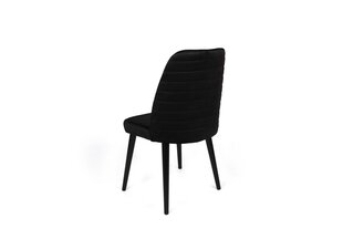 4 krēslu komplekts Kalune Design Tutku 311 V4, melns cena un informācija | Virtuves un ēdamistabas krēsli | 220.lv