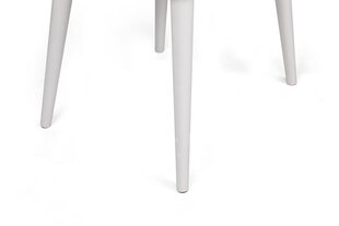 4 krēslu komplekts Kalune Design Alfa 495 V4, bēšs/balts cena un informācija | Virtuves un ēdamistabas krēsli | 220.lv