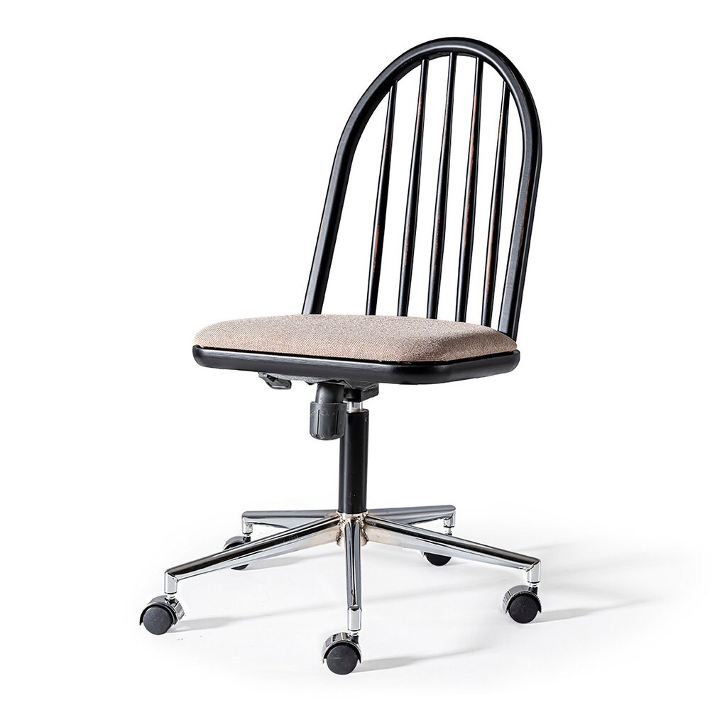Biroja krēsls Kalune Design Albero 65, melns цена и информация | Biroja krēsli | 220.lv