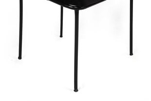 4 krēslu komplekts Kalune Design Dore 142 V4, melns/dzeltens cena un informācija | Virtuves un ēdamistabas krēsli | 220.lv