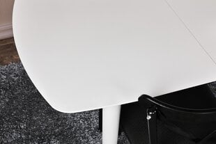 Обеденный стол Asir Retro 1193, белый цена и информация | Кухонные и обеденные столы | 220.lv
