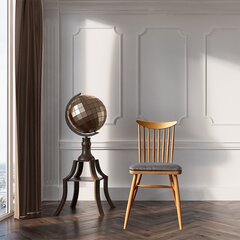 Ēdamistabas krēsls Kalune Design Albero 112, brūns cena un informācija | Virtuves un ēdamistabas krēsli | 220.lv