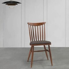 Ēdamistabas krēsls Kalune Design Albero 112, brūns cena un informācija | Virtuves un ēdamistabas krēsli | 220.lv