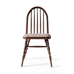 Ēdamistabas krēsls Kalune Design Albero 53, brūns cena un informācija | Virtuves un ēdamistabas krēsli | 220.lv