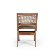 Ēdamistabas krēsls Kalune Design Albero 74, brūns cena un informācija | Virtuves un ēdamistabas krēsli | 220.lv