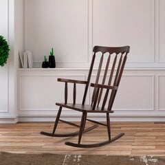Kalune Design Albero 45 šūpuļkrēsls, brūns cena un informācija | Atpūtas krēsli | 220.lv