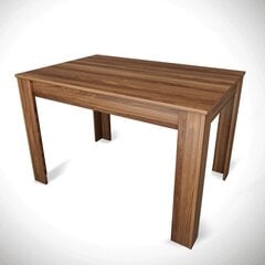 Обеденный стол Asir Single 120, коричневый цена и информация | Кухонные и обеденные столы | 220.lv