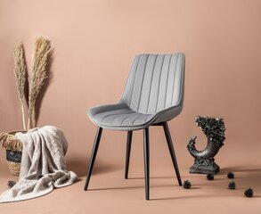 4 krēslu komplekts Kalune Design Venus, pelēks цена и информация | Стулья для кухни и столовой | 220.lv