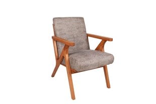 Viesistabas krēsls Kalune Design Melody, pelēks цена и информация | Кресла в гостиную | 220.lv