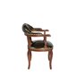 Ēdamistabas krēsls Kalune Design Albero 39, brūns cena un informācija | Virtuves un ēdamistabas krēsli | 220.lv