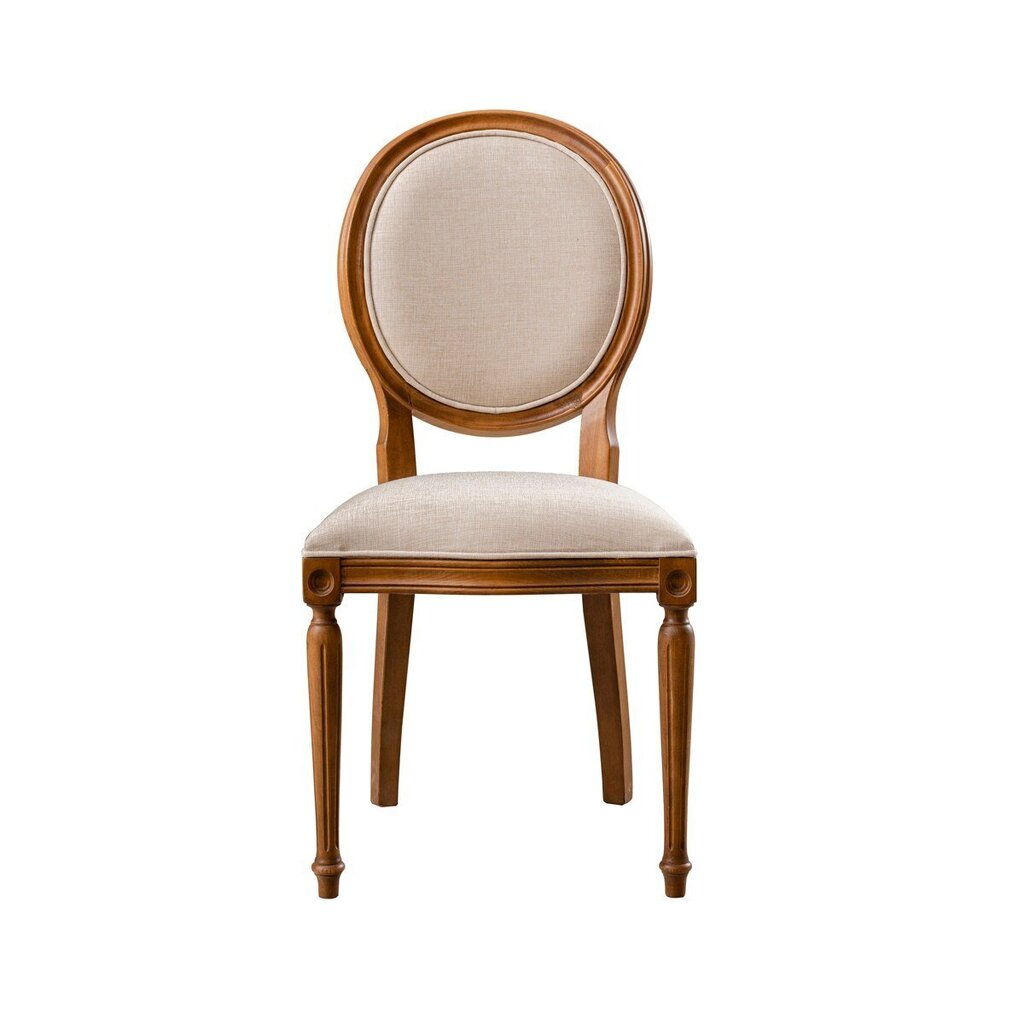 Ēdamistabas krēsls Kalune Design Albero 42, bēšs cena un informācija | Virtuves un ēdamistabas krēsli | 220.lv
