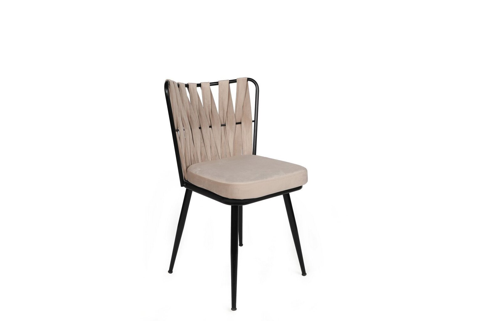 2 krēslu komplekts Kalune Design Kusakli 221 V2, bēšs цена и информация | Virtuves un ēdamistabas krēsli | 220.lv