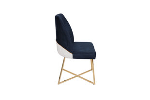 комплект из 4 стульев Kalune Design Madrid 908 V4, синий цена и информация | Стулья для кухни и столовой | 220.lv