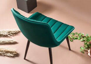 4 krēslu komplekts Kalune Design Venus, zaļš cena un informācija | Virtuves un ēdamistabas krēsli | 220.lv
