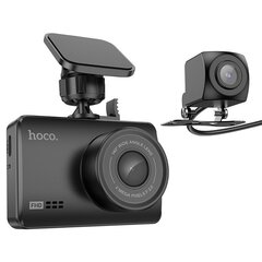 Автомобильный видеорегистратор Hoco DV3 Dual Channel Driving Recorder With Display цена и информация | Видеорегистраторы | 220.lv