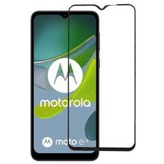 „Premium“ Tempered Glass полностью закрывающееся защитное стекло 0,2 мм - чёрный (Moto E13) цена и информация | Защитные пленки для телефонов | 220.lv