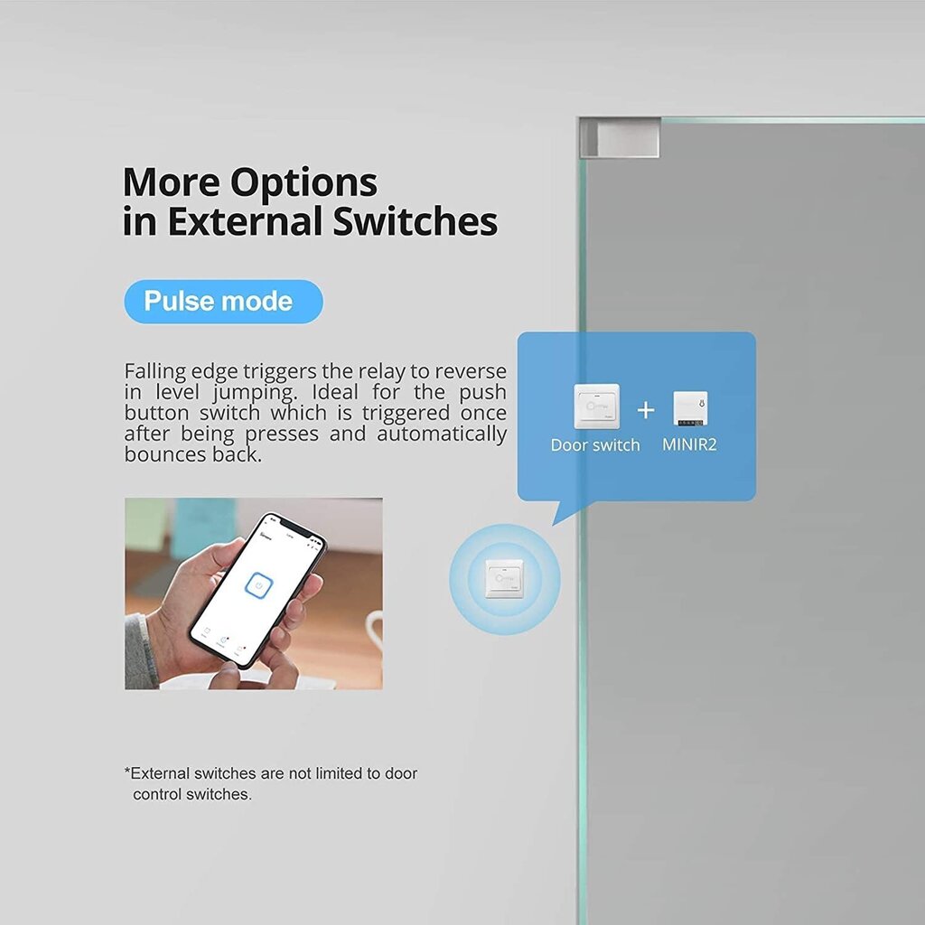 Viedais Wi-Fi slēdzis Sonoff MINIR2 cena un informācija | Elektrības slēdži, rozetes | 220.lv