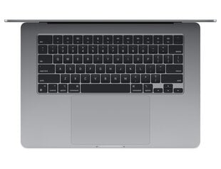 MacBook Air 15" Apple M3 chip with 8-core CPU and 10-core GPU, 8GB, 256GB SSD - Space Grey - MRYM3RU/A цена и информация | Ноутбуки | 220.lv