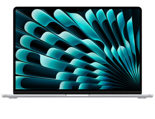 MacBook Air 15" Apple M3 chip with 8-core CPU and 10-core GPU, 8GB, 256GB SSD - Silver - MRYP3KS/A cena un informācija | Portatīvie datori | 220.lv