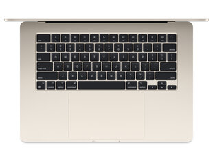 MacBook Air 15" Apple M3 chip with 8-core CPU and 10-core GPU, 8GB, 256GB SSD - Starlight - MRYR3KS/A цена и информация | Ноутбуки | 220.lv