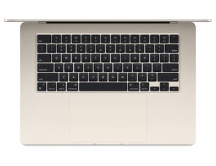 MacBook Air 15" Apple M3 chip with 8-core CPU and 10-core GPU, 8GB, 256GB SSD - Starlight - MRYR3RU/A цена и информация | Ноутбуки | 220.lv