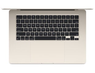 MacBook Air 15" Apple M3 chip with 8-core CPU and 10-core GPU, 8GB, 256GB SSD - Starlight - MRYR3ZE/A цена и информация | Ноутбуки | 220.lv