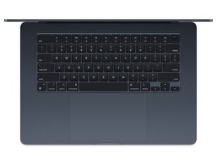 MacBook Air 15" Apple M3 chip with 8-core CPU and 10-core GPU, 8GB, 256GB SSD - Midnight - MRYU3KS/A цена и информация | Ноутбуки | 220.lv