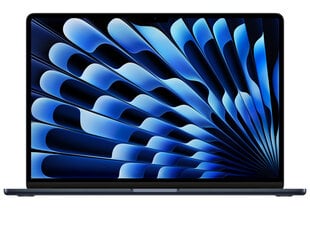 MacBook Air 15" Apple M3 chip with 8-core CPU and 10-core GPU, 8GB, 256GB SSD - Midnight - MRYU3ZE/A цена и информация | Ноутбуки | 220.lv