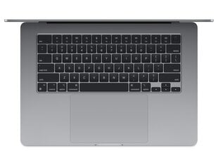 MacBook Air 15" Apple M3 chip with 8-core CPU and 10-core GPU, 16GB, 512GB SSD - Space Grey - MXD13KS/A цена и информация | Ноутбуки | 220.lv