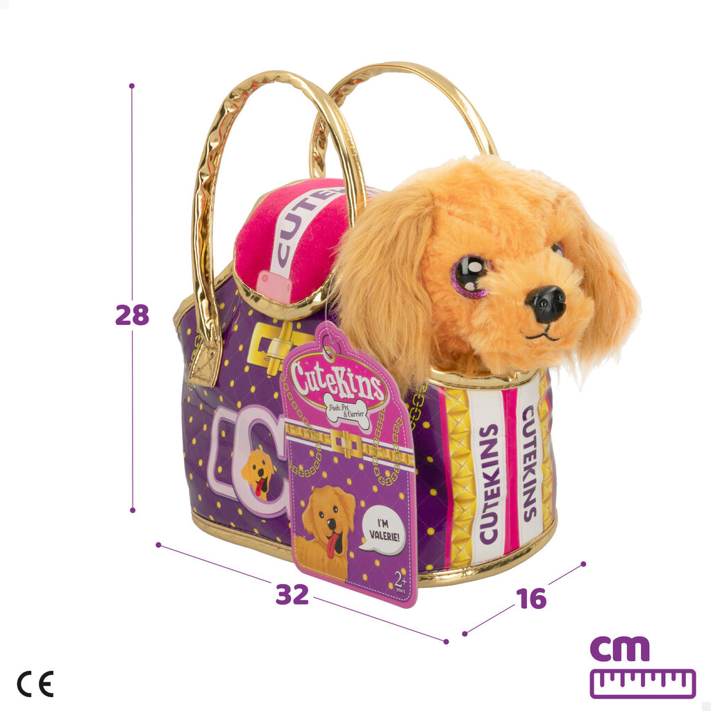 Rotaļu rokassomiņa ar suni Colorbaby цена и информация | Mīkstās (plīša) rotaļlietas | 220.lv