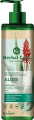 Mitrinošs ķermeņa pieniņš Farmona Herbal Care Aloe, 400 ml цена и информация | Кремы, лосьоны для тела | 220.lv