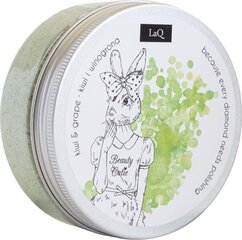 Ķermeņa skrubis ar kivi un vīnogām LaQ Body Scrub&Wash, 200 ml cena un informācija | Ķermeņa skrubji | 220.lv