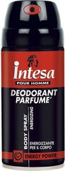 Aerosola dezodorants Intesa Energy Power spray, 150 ml cena un informācija | Dezodoranti | 220.lv