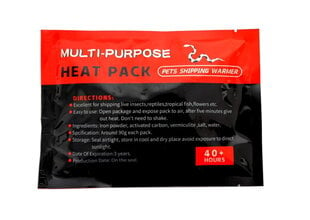 Подогреватель для посылок, HEAT PACK 40 H x 10 шт. цена и информация | Средства по уходу за животными | 220.lv