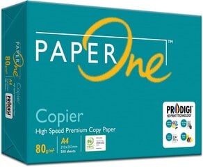 Biroja kopēšanas papīrs Paper One Copier, A4, 500 lapas цена и информация | Тетради и бумажные товары | 220.lv
