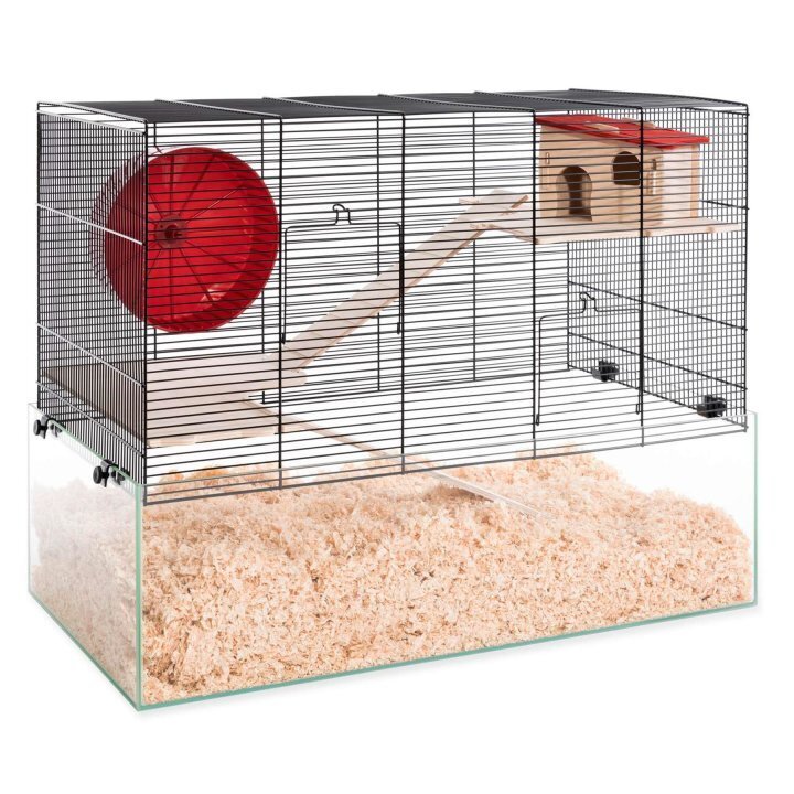 Māja pelēm un kāmjiem, 67 x 36,5 x 52 cm цена и информация | Būri un aksesuāri grauzējiem | 220.lv