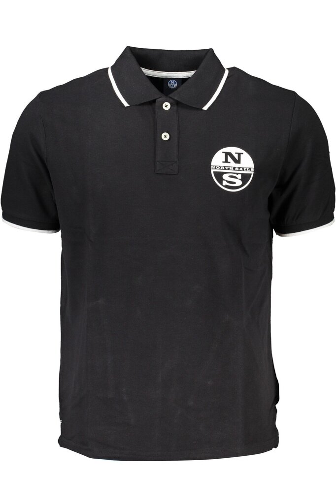 T-krekls vīriešiem North Sails 902828000, melns cena un informācija | Vīriešu T-krekli | 220.lv