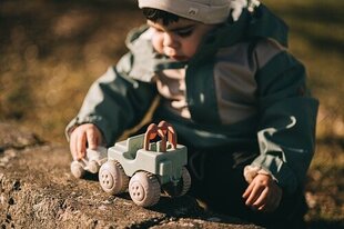 Koka traktors Viking toys, Hearts Jeep cena un informācija | Rotaļlietas zēniem | 220.lv