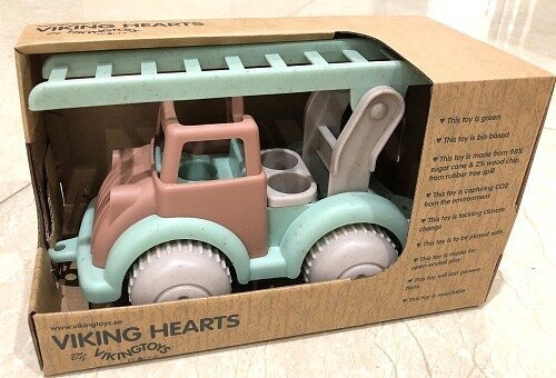 Ugunsdzēsēju mašīna Viking toys Hearts cena un informācija | Rotaļlietas zīdaiņiem | 220.lv