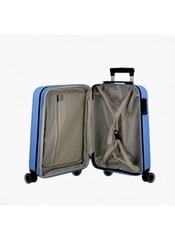 Маленький чемодан Jump Stripe-Band, S, синий цена и информация | Чемоданы, дорожные сумки | 220.lv
