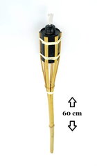 Bambusa lāpas, 60 cm x 10 gab. cena un informācija | Citas tūrisma preces | 220.lv