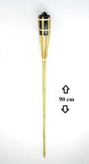 Бамбуковый факел 90 см x 10 шт. цена и информация | Другой туристический инвентарь | 220.lv