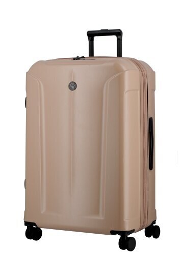 Liels koferis Jump Glossy, L, rozā цена и информация | Koferi, ceļojumu somas | 220.lv