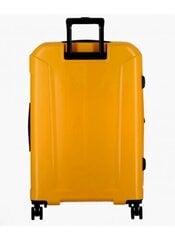 Большой чемодан Jump Glossy, L, желтый цена и информация | Чемоданы, дорожные сумки | 220.lv