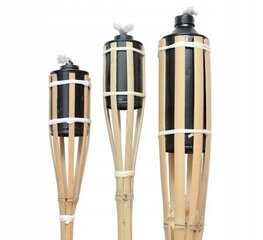 Бамбуковый факел 60 см, 3 шт. цена и информация | Другой туристический инвентарь | 220.lv