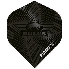 Spārni Bull's Piano 75 Nr.2, melni cena un informācija | Šautriņmešana, dārts | 220.lv