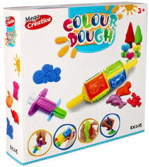 Plastilīna komplekts Mega Creative Color Dough, 6 gab. cena un informācija | Attīstošās rotaļlietas | 220.lv