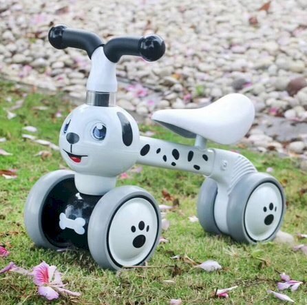 Līdzsvara velosipēds Ecotoys, balts cena un informācija | Balansa velosipēdi | 220.lv