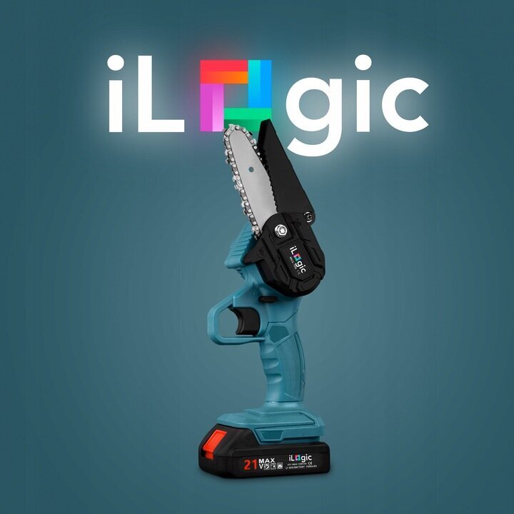 ILogic akumulatora mini ķēdes zāģis iLogic 800 W цена и информация | Motorzāģi | 220.lv