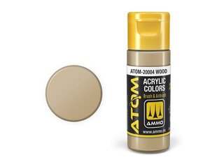 Akrila krāsa Ammo Mig Atom Wood, 20ml, 20004 cena un informācija | Modelēšanas un zīmēšanas piederumi | 220.lv